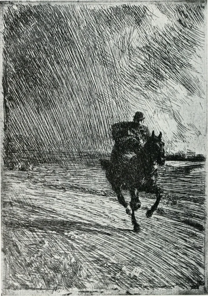 An illustration from Attraverso gli albi e le cartelle : sensazioni d'arte, 1904, leaf 183