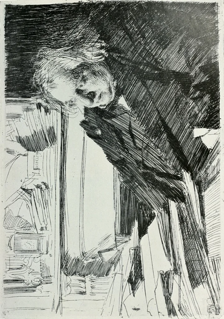 An illustration from Attraverso gli albi e le cartelle : sensazioni d'arte, 1904, leaf 190