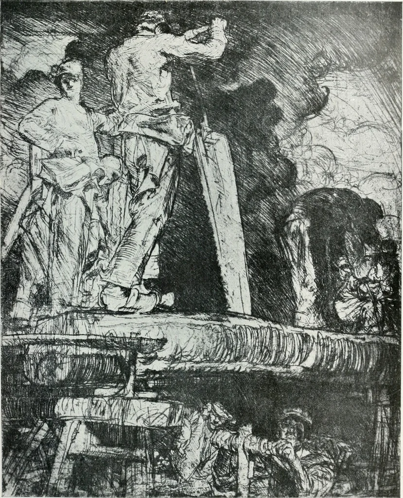 An illustration from Attraverso gli albi e le cartelle : sensazioni d'arte, 1904, leaf 196