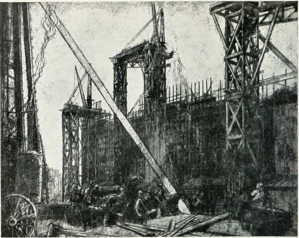 An illustration from Attraverso gli albi e le cartelle : sensazioni d'arte, 1904, leaf 199