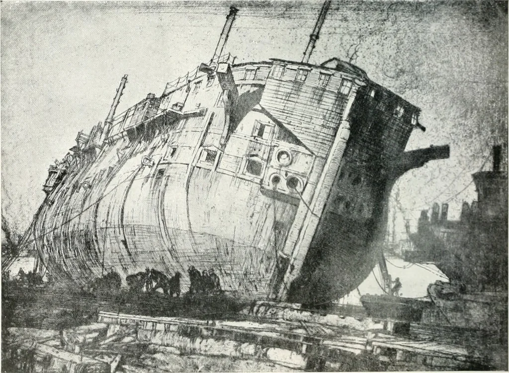 An illustration from Attraverso gli albi e le cartelle : sensazioni d'arte, 1904, leaf 199