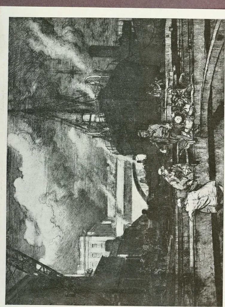 An illustration from Attraverso gli albi e le cartelle : sensazioni d'arte, 1904, leaf 212