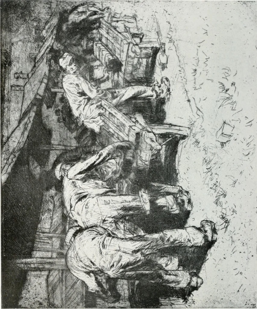 An illustration from Attraverso gli albi e le cartelle : sensazioni d'arte, 1904, leaf 215