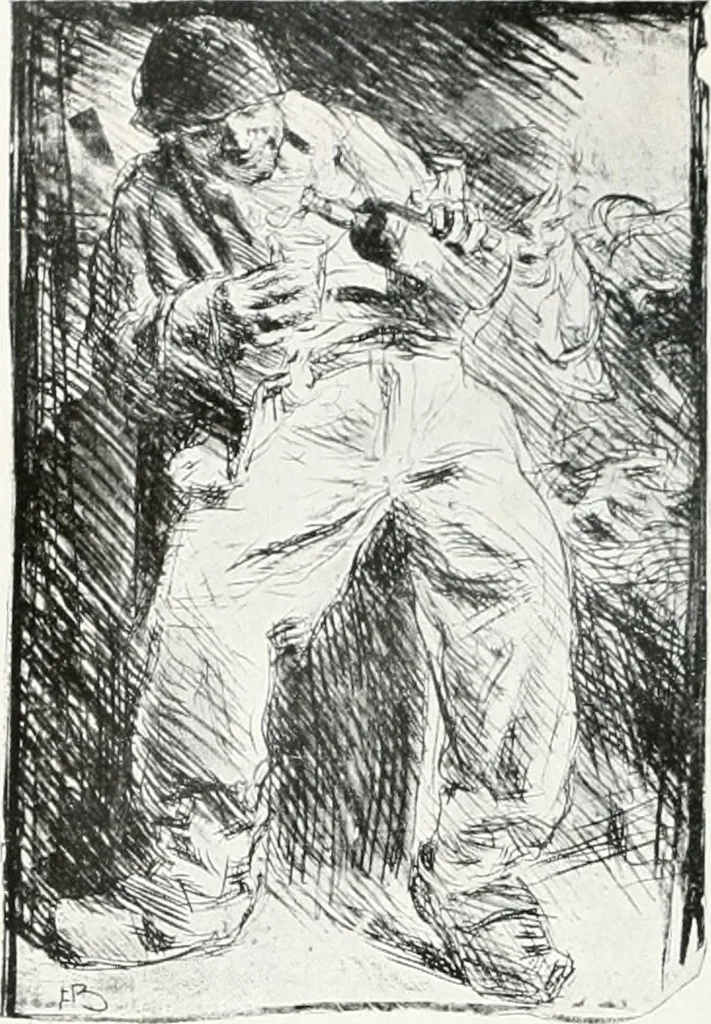 An illustration from Attraverso gli albi e le cartelle : sensazioni d'arte, 1904, leaf 219