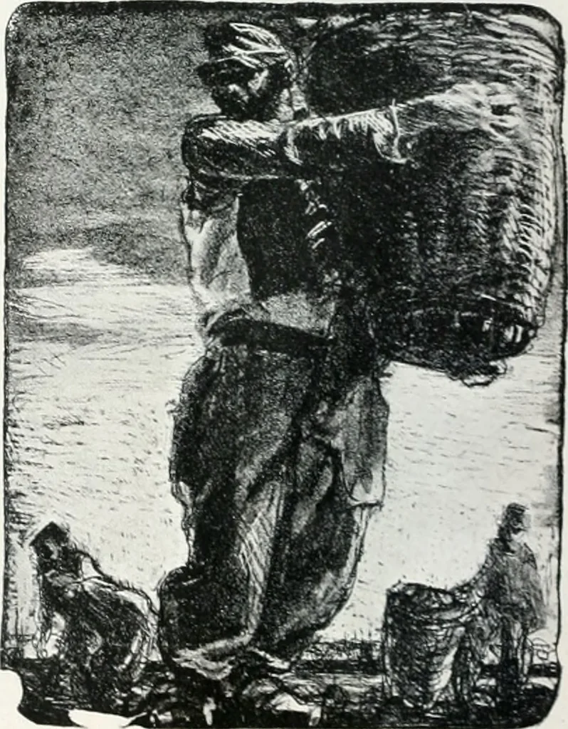 An illustration from Attraverso gli albi e le cartelle : sensazioni d'arte, 1904, leaf 219
