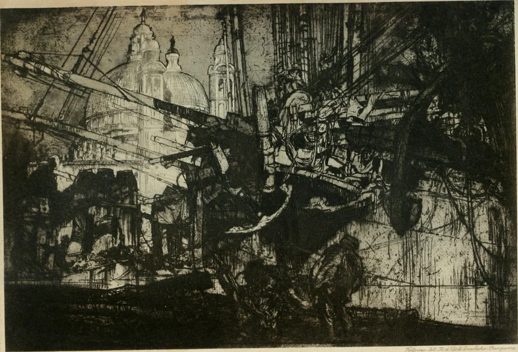 An illustration from Attraverso gli albi e le cartelle : sensazioni d'arte, 1904, leaf 22