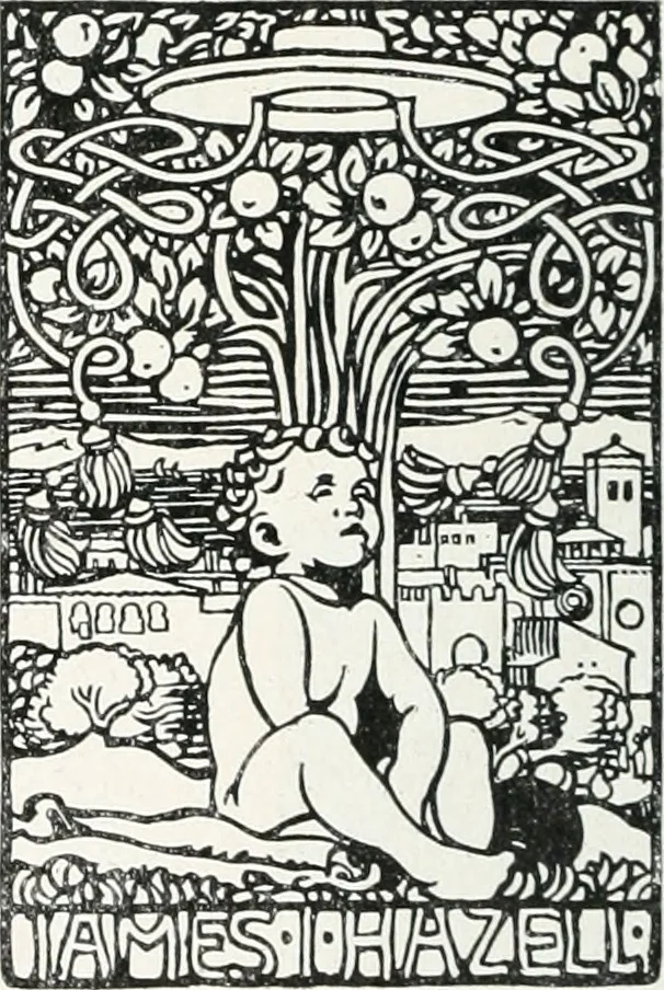 An illustration from Attraverso gli albi e le cartelle : sensazioni d'arte, 1904, leaf 221