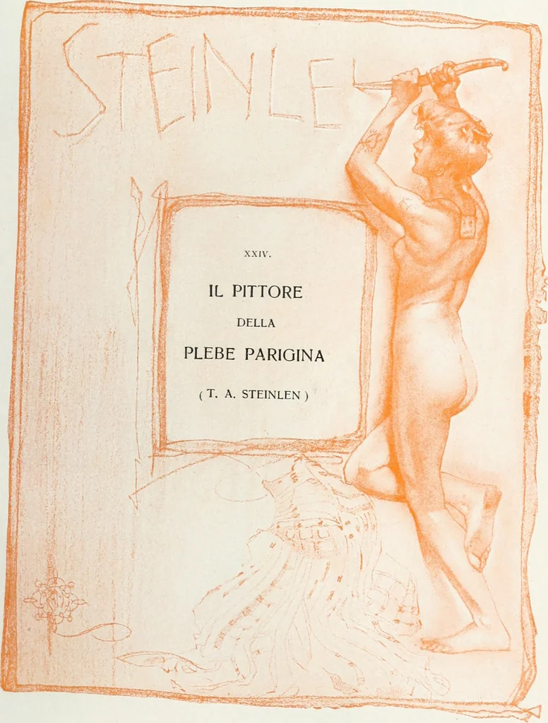 An illustration from Attraverso gli albi e le cartelle : sensazioni d'arte, 1904, leaf 222