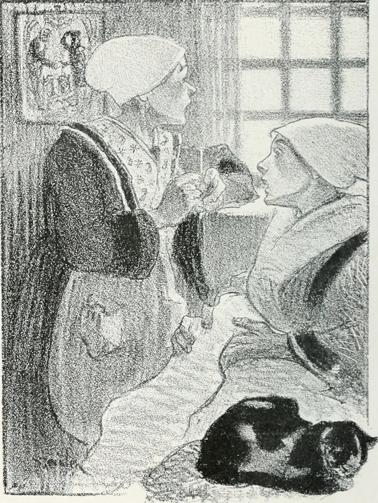 An illustration from Attraverso gli albi e le cartelle : sensazioni d'arte, 1904, leaf 227