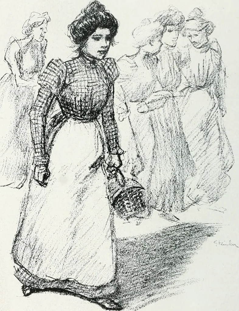 An illustration from Attraverso gli albi e le cartelle : sensazioni d'arte, 1904, leaf 229