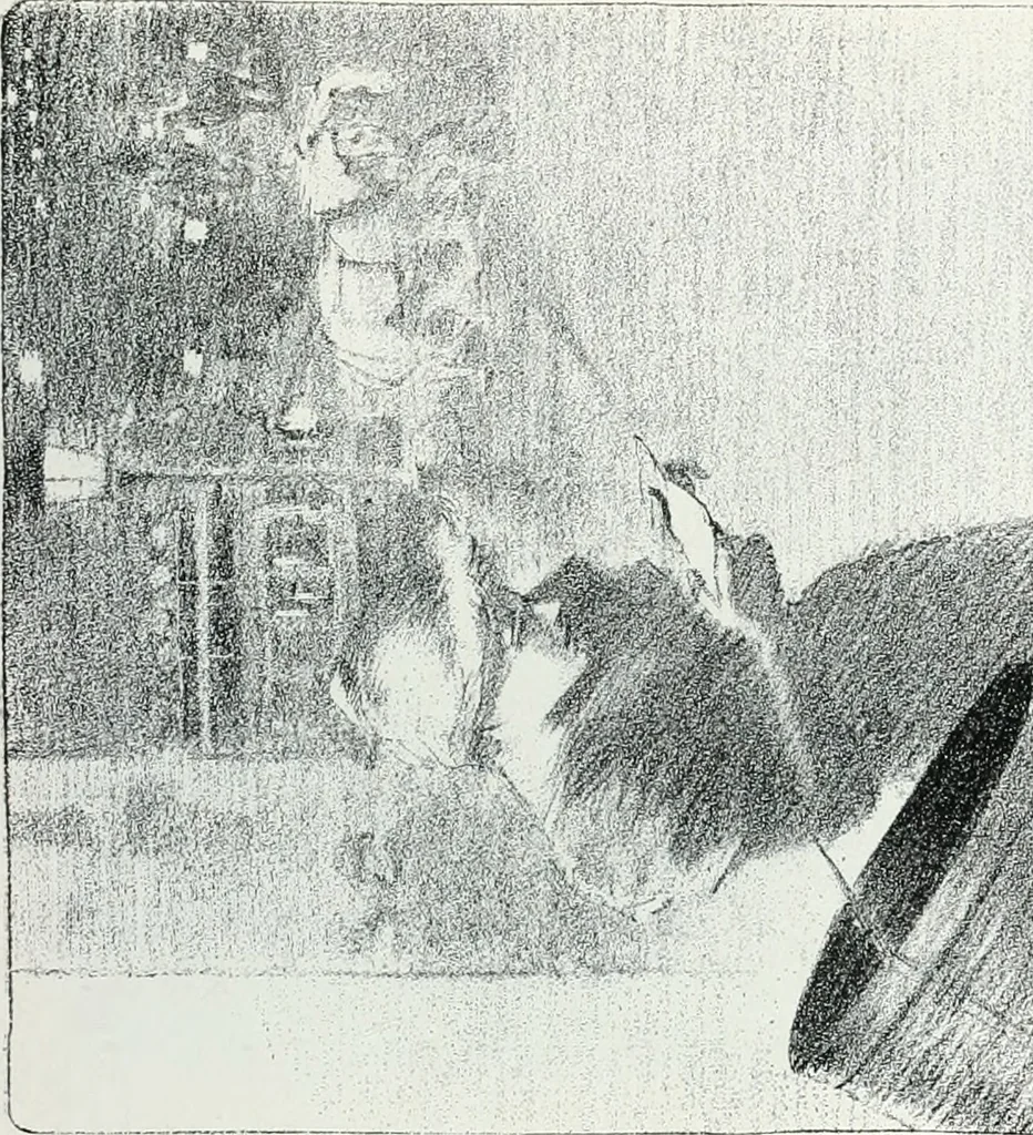 An illustration from Attraverso gli albi e le cartelle : sensazioni d'arte, 1904, leaf 230