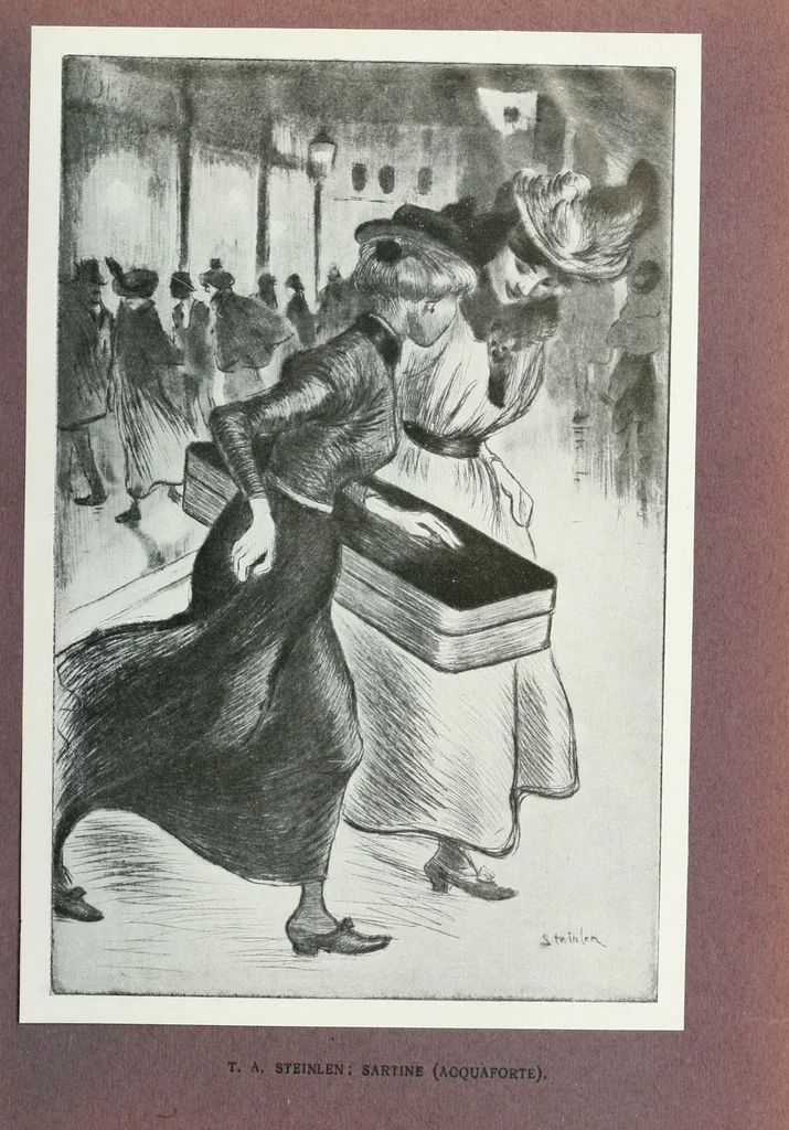 An illustration from Attraverso gli albi e le cartelle : sensazioni d'arte, 1904, leaf 234