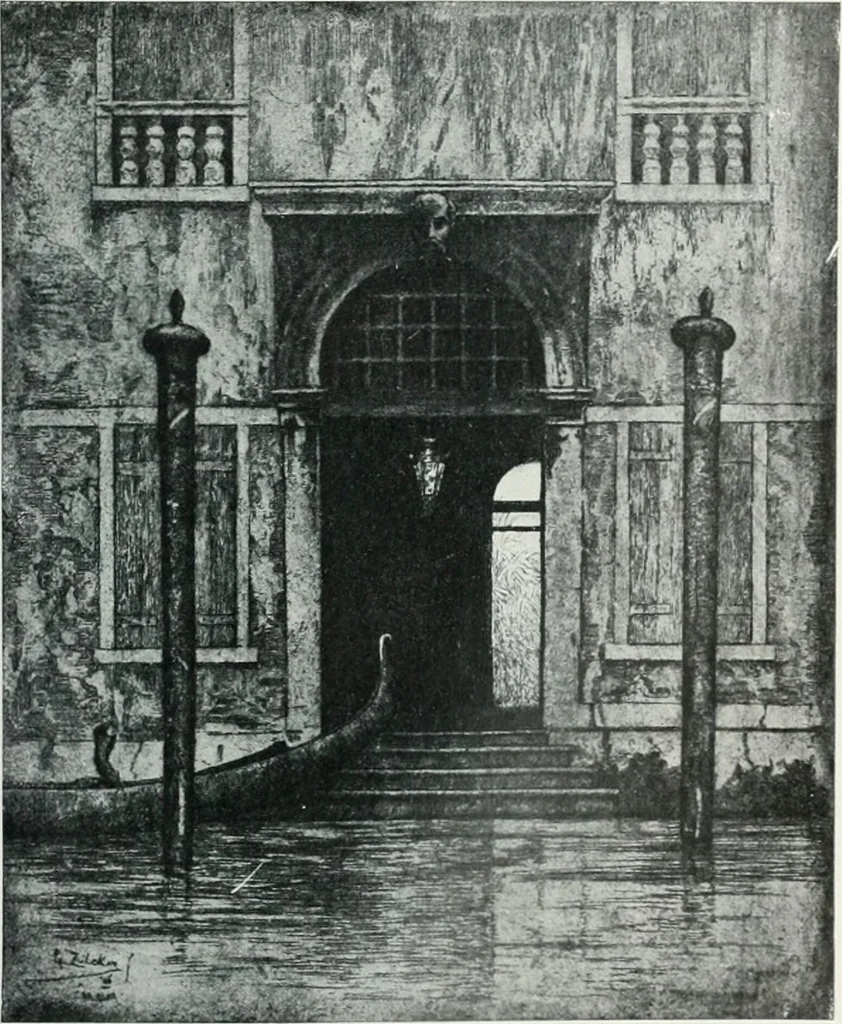 An illustration from Attraverso gli albi e le cartelle : sensazioni d'arte, 1904, leaf 24