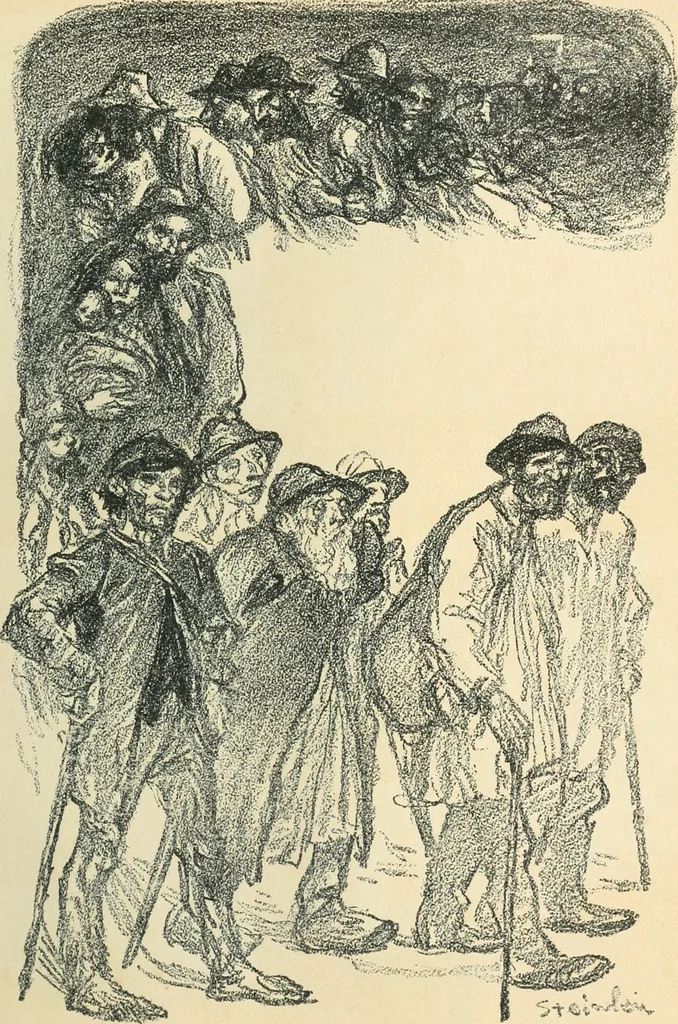 An illustration from Attraverso gli albi e le cartelle : sensazioni d'arte, 1904, leaf 240