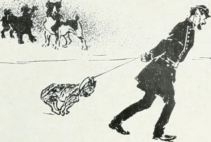 An illustration from Attraverso gli albi e le cartelle : sensazioni d'arte, 1904, leaf 244