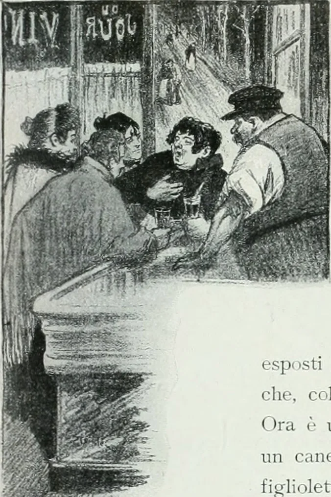 An illustration from Attraverso gli albi e le cartelle : sensazioni d'arte, 1904, leaf 250