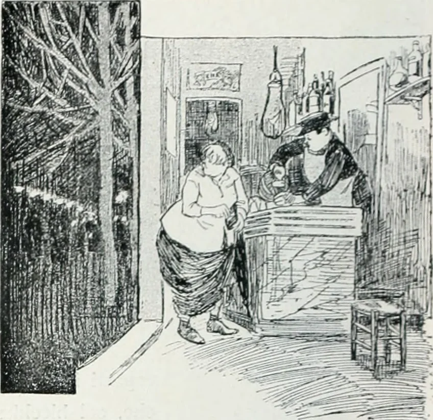 An illustration from Attraverso gli albi e le cartelle : sensazioni d'arte, 1904, leaf 251