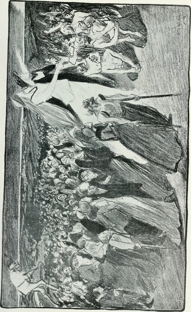 An illustration from Attraverso gli albi e le cartelle : sensazioni d'arte, 1904, leaf 252