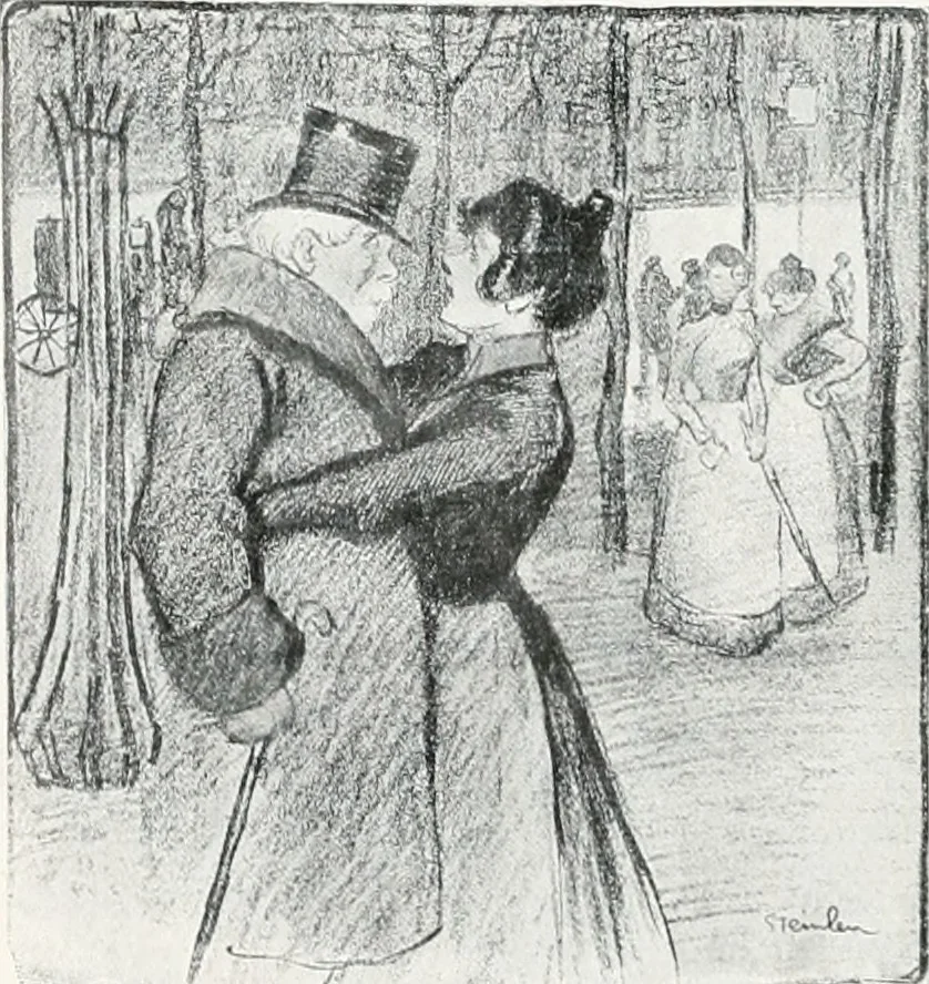 An illustration from Attraverso gli albi e le cartelle : sensazioni d'arte, 1904, leaf 255