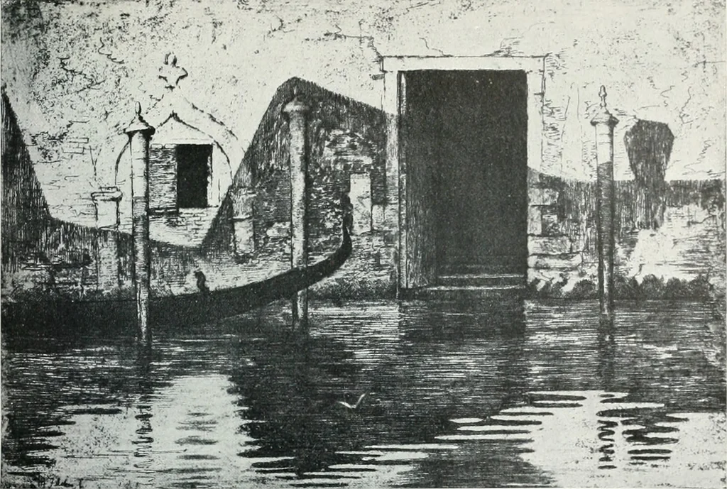 An illustration from Attraverso gli albi e le cartelle : sensazioni d'arte, 1904, leaf 26