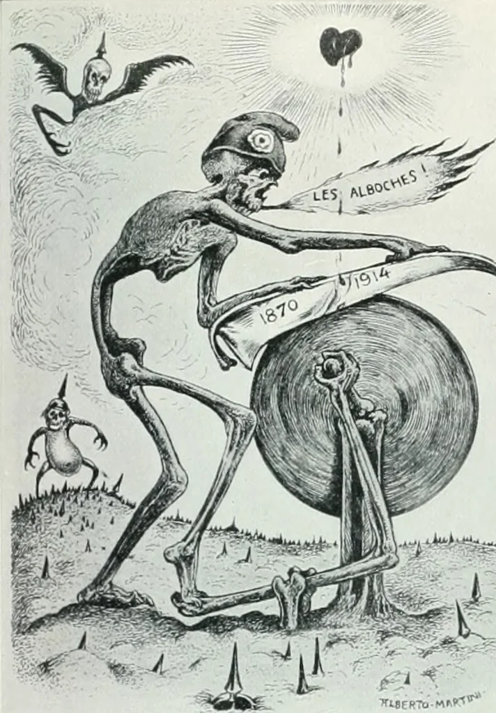 An illustration from Attraverso gli albi e le cartelle : sensazioni d'arte, 1904, leaf 262