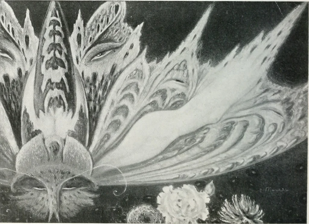 An illustration from Attraverso gli albi e le cartelle : sensazioni d'arte, 1904, leaf 265
