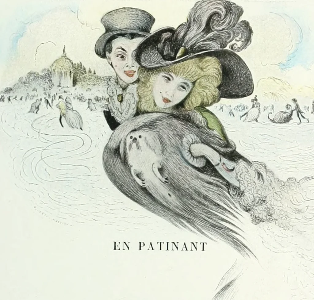 An illustration from Attraverso gli albi e le cartelle : sensazioni d'arte, 1904, leaf 276