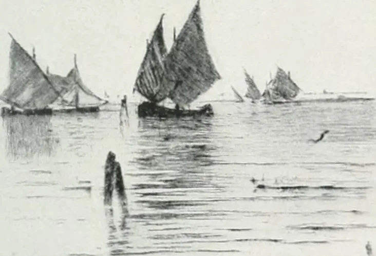 An illustration from Attraverso gli albi e le cartelle : sensazioni d'arte, 1904, leaf 28