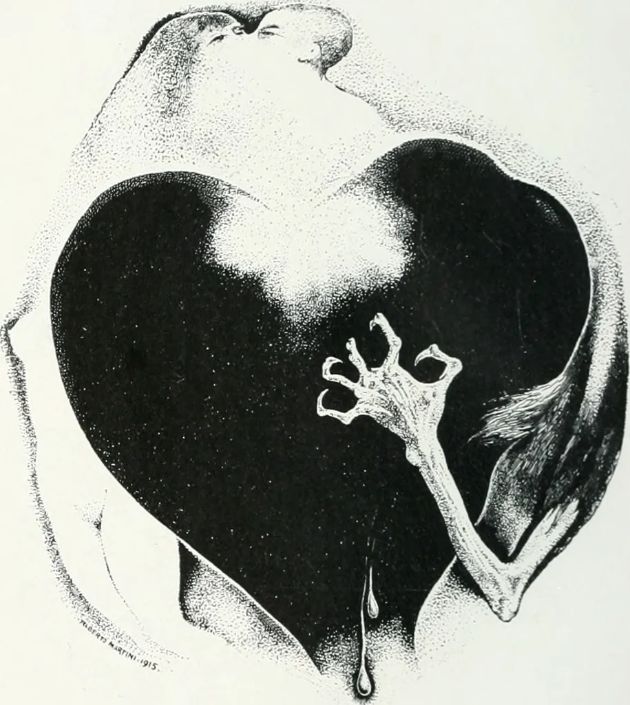 An illustration from Attraverso gli albi e le cartelle : sensazioni d'arte, 1904, leaf 281