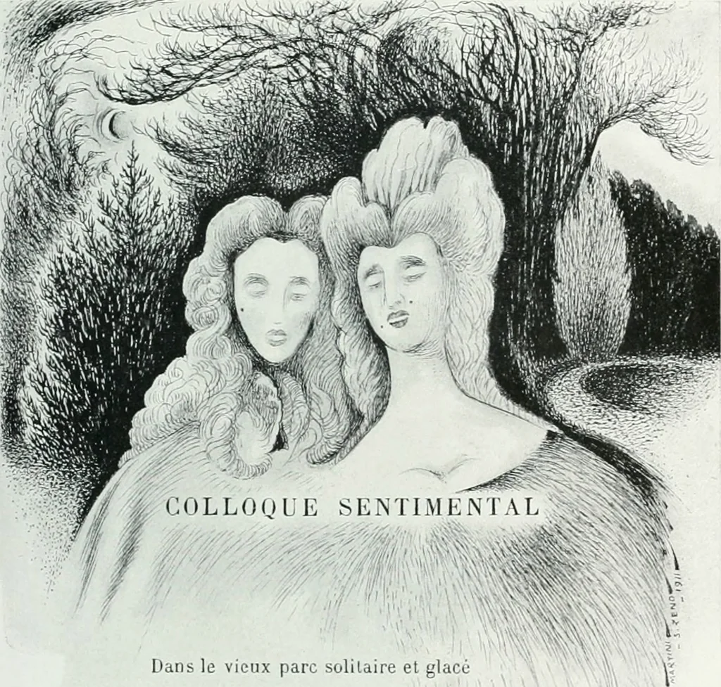 An illustration from Attraverso gli albi e le cartelle : sensazioni d'arte, 1904, leaf 284