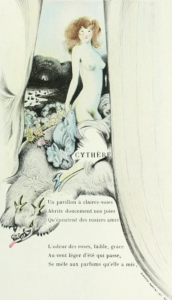 An illustration from Attraverso gli albi e le cartelle : sensazioni d'arte, 1904, leaf 286