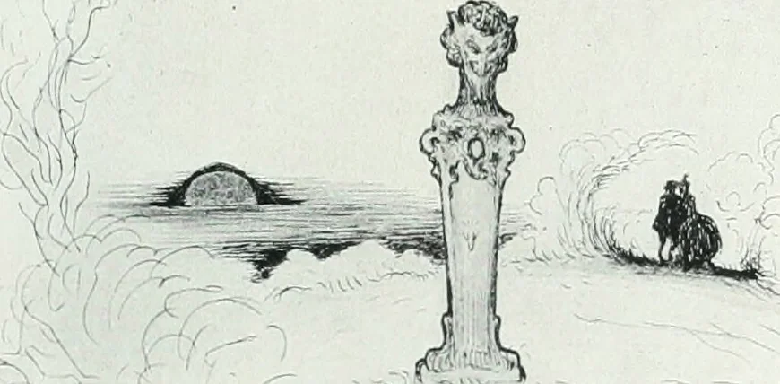 An illustration from Attraverso gli albi e le cartelle : sensazioni d'arte, 1904, leaf 290
