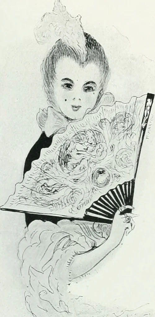An illustration from Attraverso gli albi e le cartelle : sensazioni d'arte, 1904, leaf 294