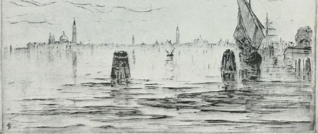 An illustration from Attraverso gli albi e le cartelle : sensazioni d'arte, 1904, leaf 30