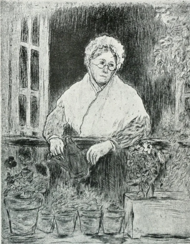 An illustration from Attraverso gli albi e le cartelle : sensazioni d'arte, 1904, leaf 301