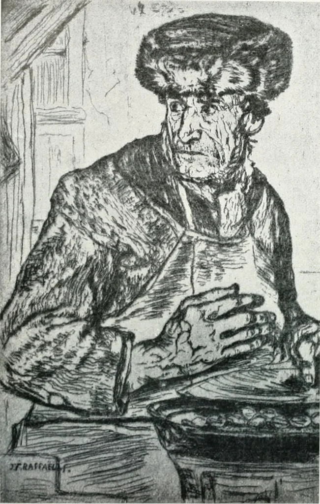 An illustration from Attraverso gli albi e le cartelle : sensazioni d'arte, 1904, leaf 301