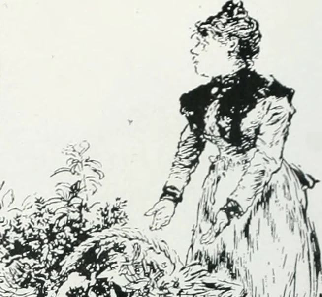 An illustration from Attraverso gli albi e le cartelle : sensazioni d'arte, 1904, leaf 305
