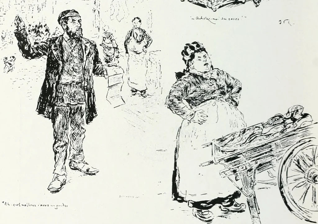 An illustration from Attraverso gli albi e le cartelle : sensazioni d'arte, 1904, leaf 305