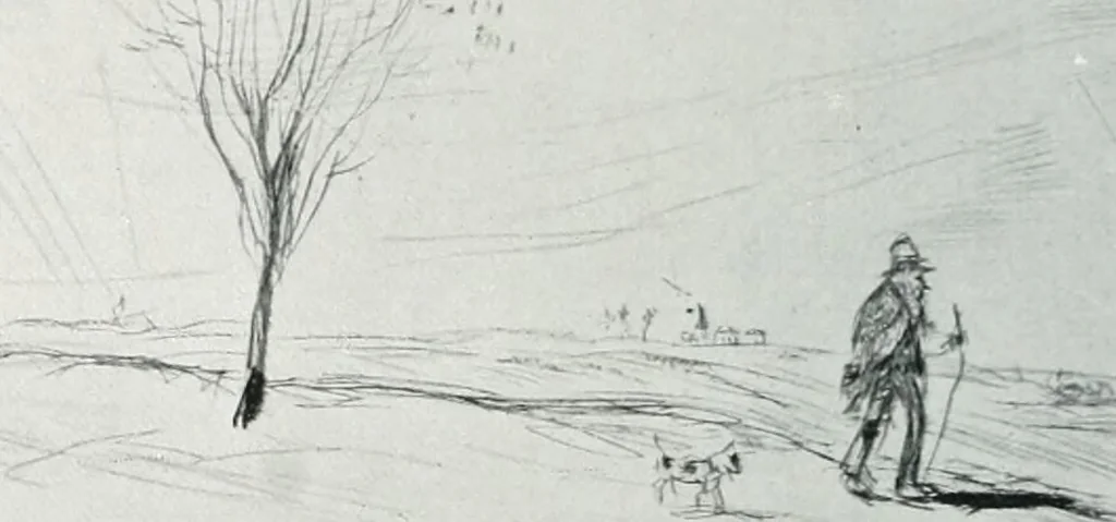 An illustration from Attraverso gli albi e le cartelle : sensazioni d'arte, 1904, leaf 307