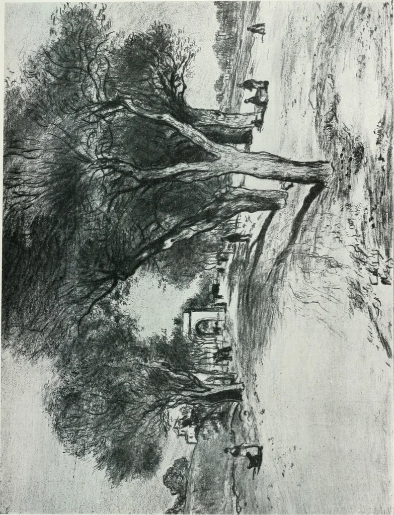 An illustration from Attraverso gli albi e le cartelle : sensazioni d'arte, 1904, leaf 308