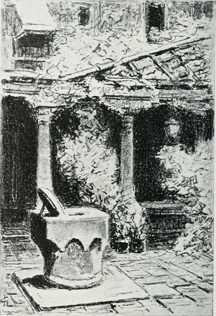 An illustration from Attraverso gli albi e le cartelle : sensazioni d'arte, 1904, leaf 31