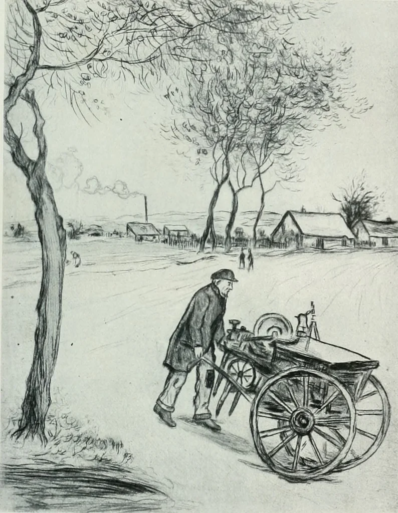 An illustration from Attraverso gli albi e le cartelle : sensazioni d'arte, 1904, leaf 314