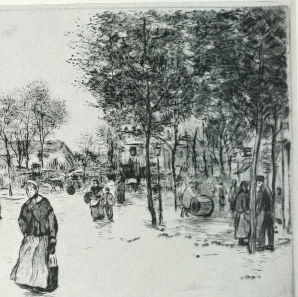An illustration from Attraverso gli albi e le cartelle : sensazioni d'arte, 1904, leaf 315