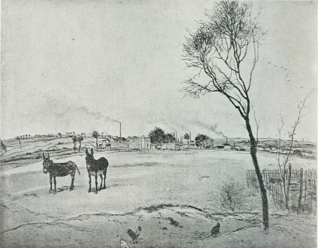 An illustration from Attraverso gli albi e le cartelle : sensazioni d'arte, 1904, leaf 329