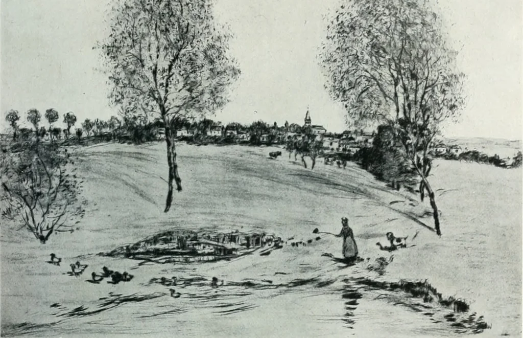 An illustration from Attraverso gli albi e le cartelle : sensazioni d'arte, 1904, leaf 332