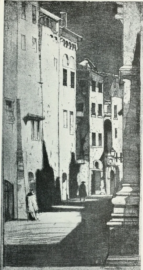 An illustration from Attraverso gli albi e le cartelle : sensazioni d'arte, 1904, leaf 34