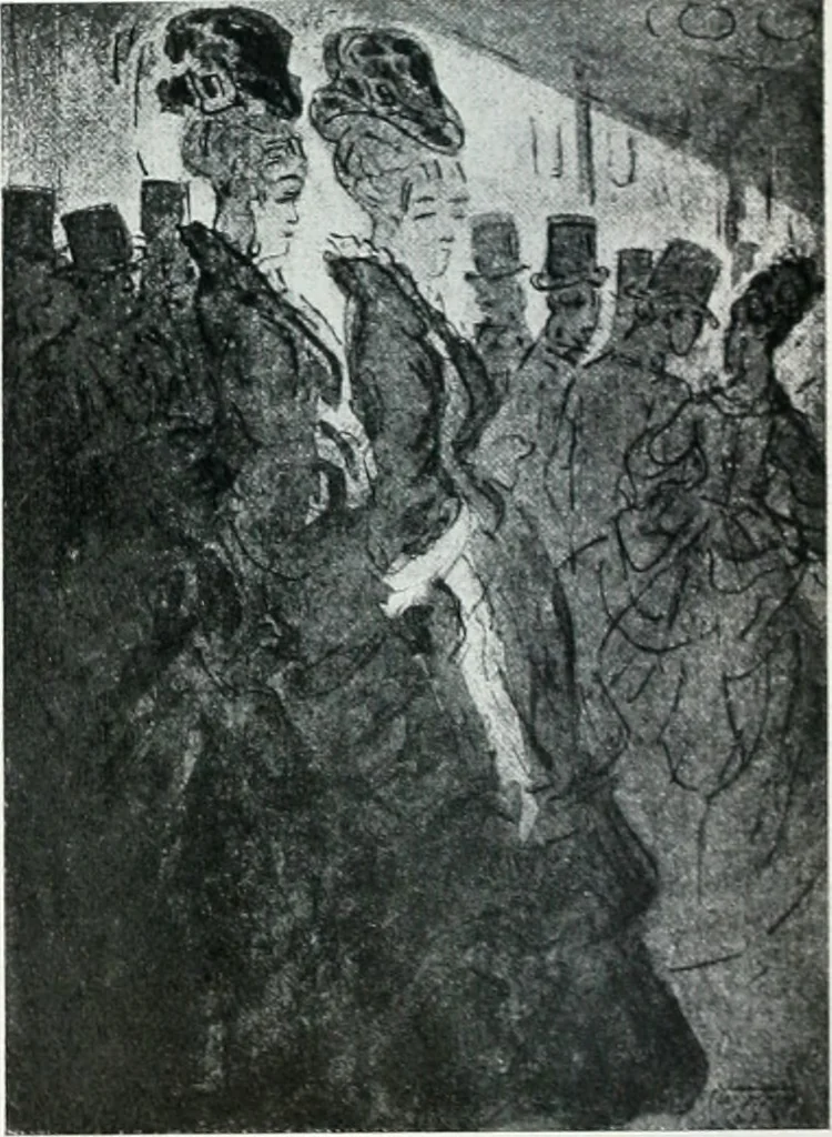 An illustration from Attraverso gli albi e le cartelle : sensazioni d'arte, 1904, leaf 341