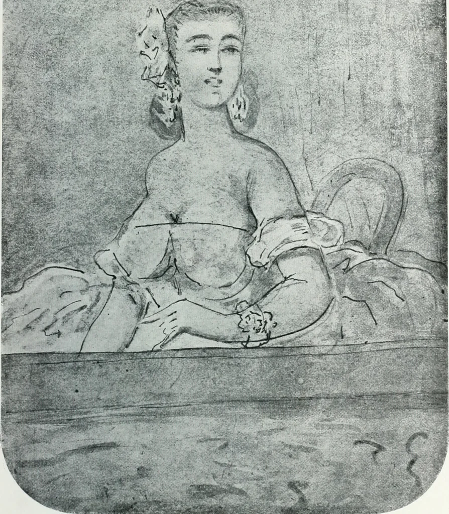 An illustration from Attraverso gli albi e le cartelle : sensazioni d'arte, 1904, leaf 344