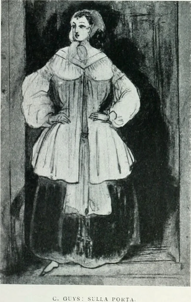 An illustration from Attraverso gli albi e le cartelle : sensazioni d'arte, 1904, leaf 346