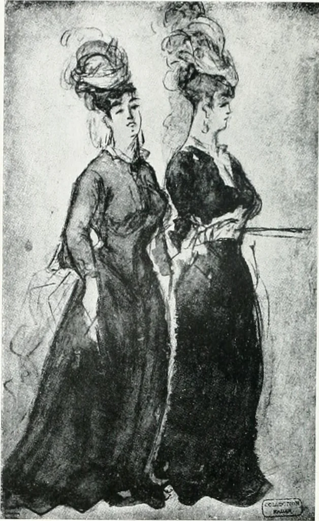 An illustration from Attraverso gli albi e le cartelle : sensazioni d'arte, 1904, leaf 347